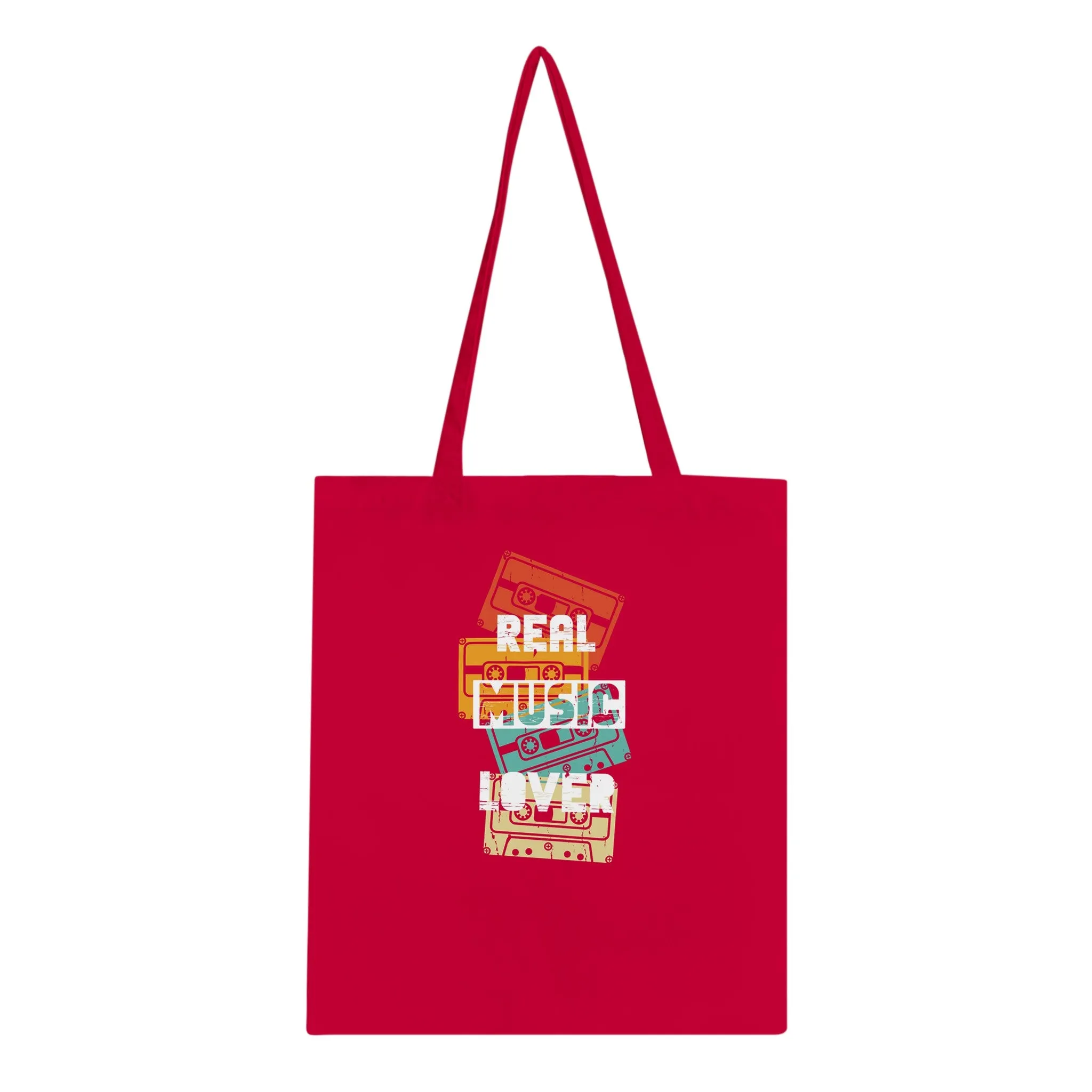 Retro Music Classic Tote Bag