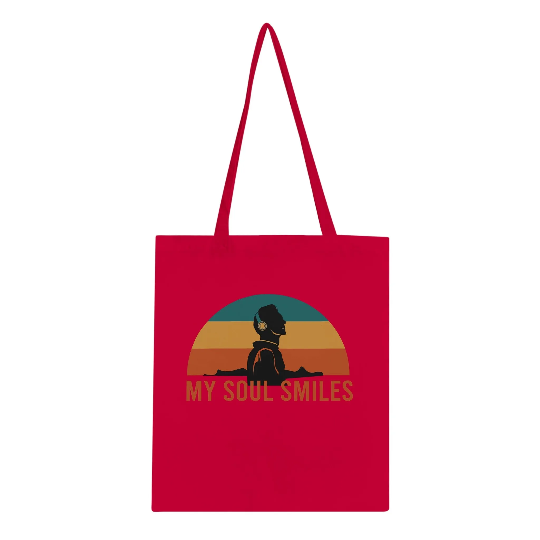 Retro Music Classic Tote Bag