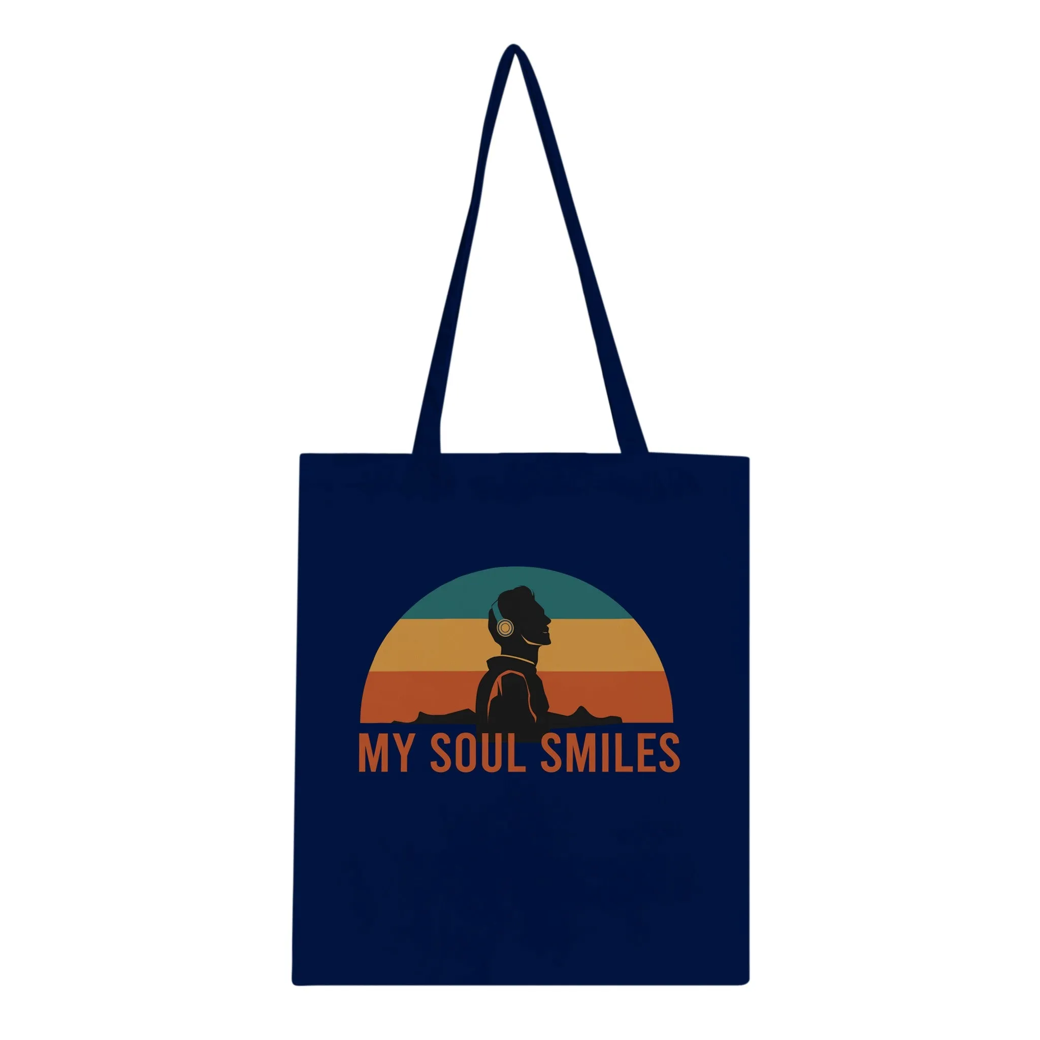 Retro Music Classic Tote Bag