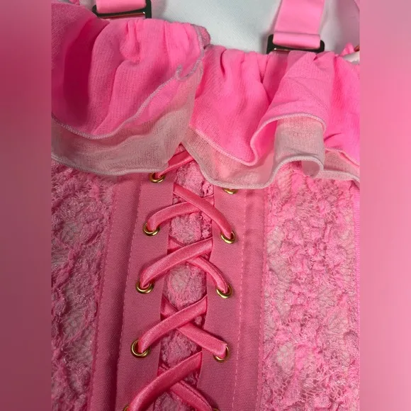 REVOLVE/We are hah Size S Seams Like princes corset Rose Quartz/ pink NWT