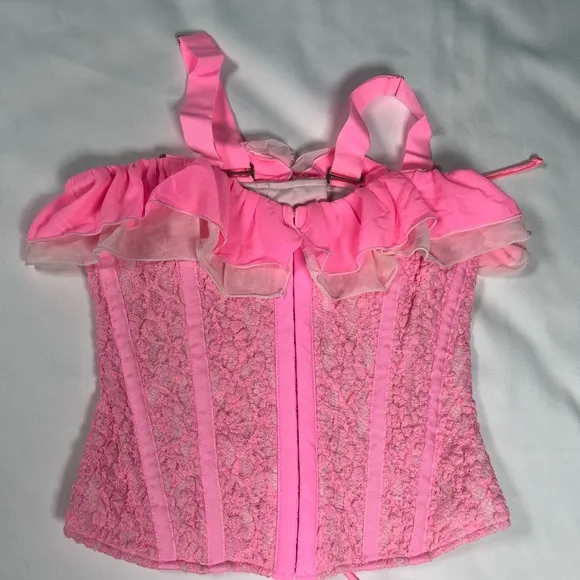 REVOLVE/We are hah Size S Seams Like princes corset Rose Quartz/ pink NWT