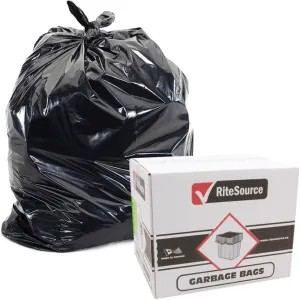 RiteSource - 30" x 38" X-Strong Black Garbage Bags, 150/Cs - L3038XB