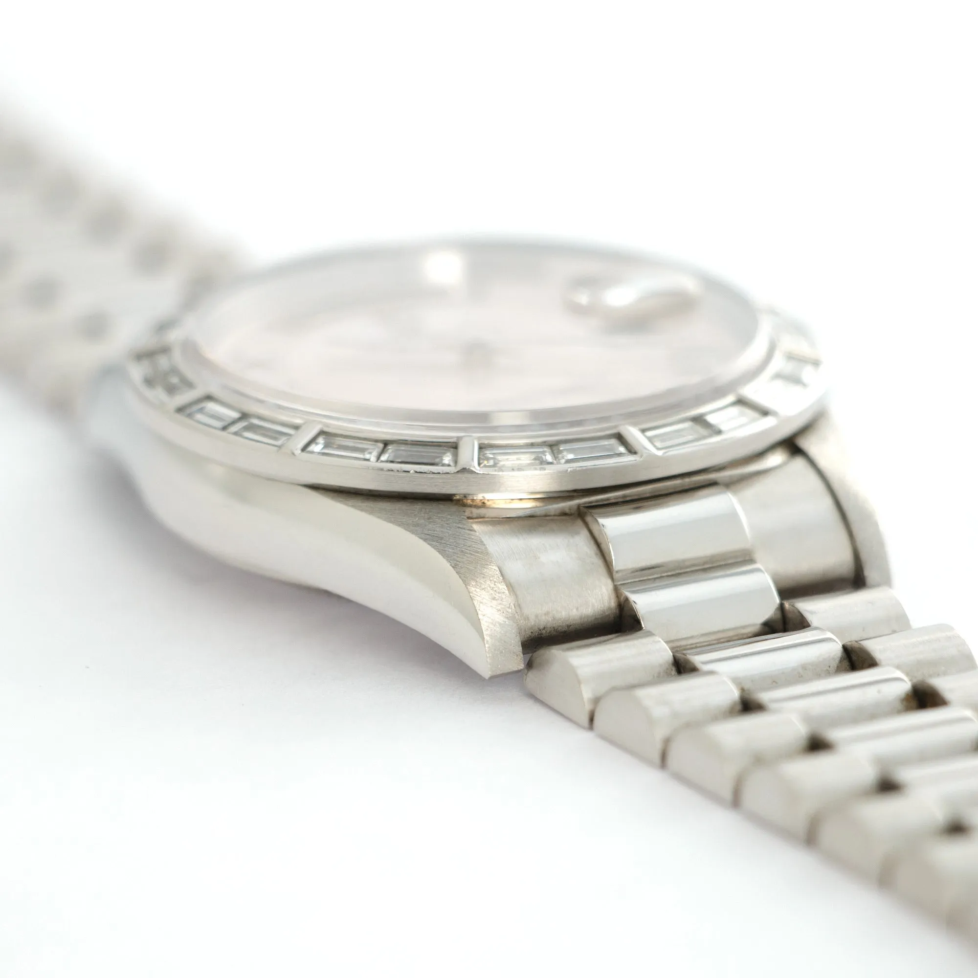 Rolex Platinum Day-Date Mother of Pearl Watch Ref. 18366