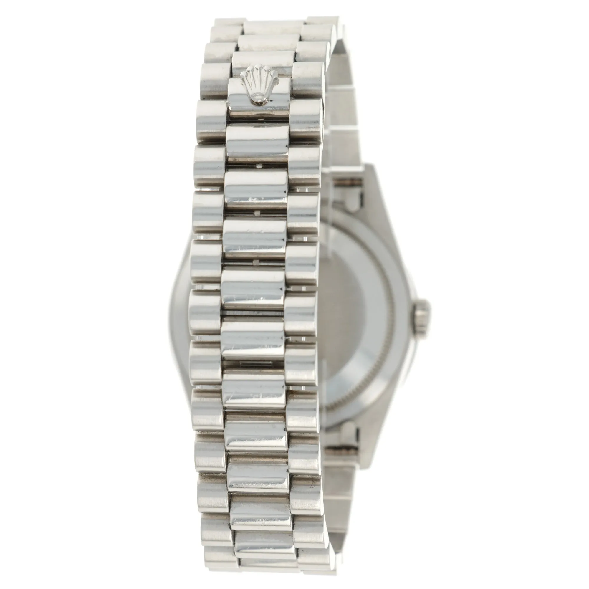 Rolex Platinum Day-Date Mother of Pearl Watch Ref. 18366