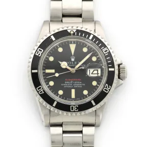 Rolex Red Submariner Watch Ref. 1680