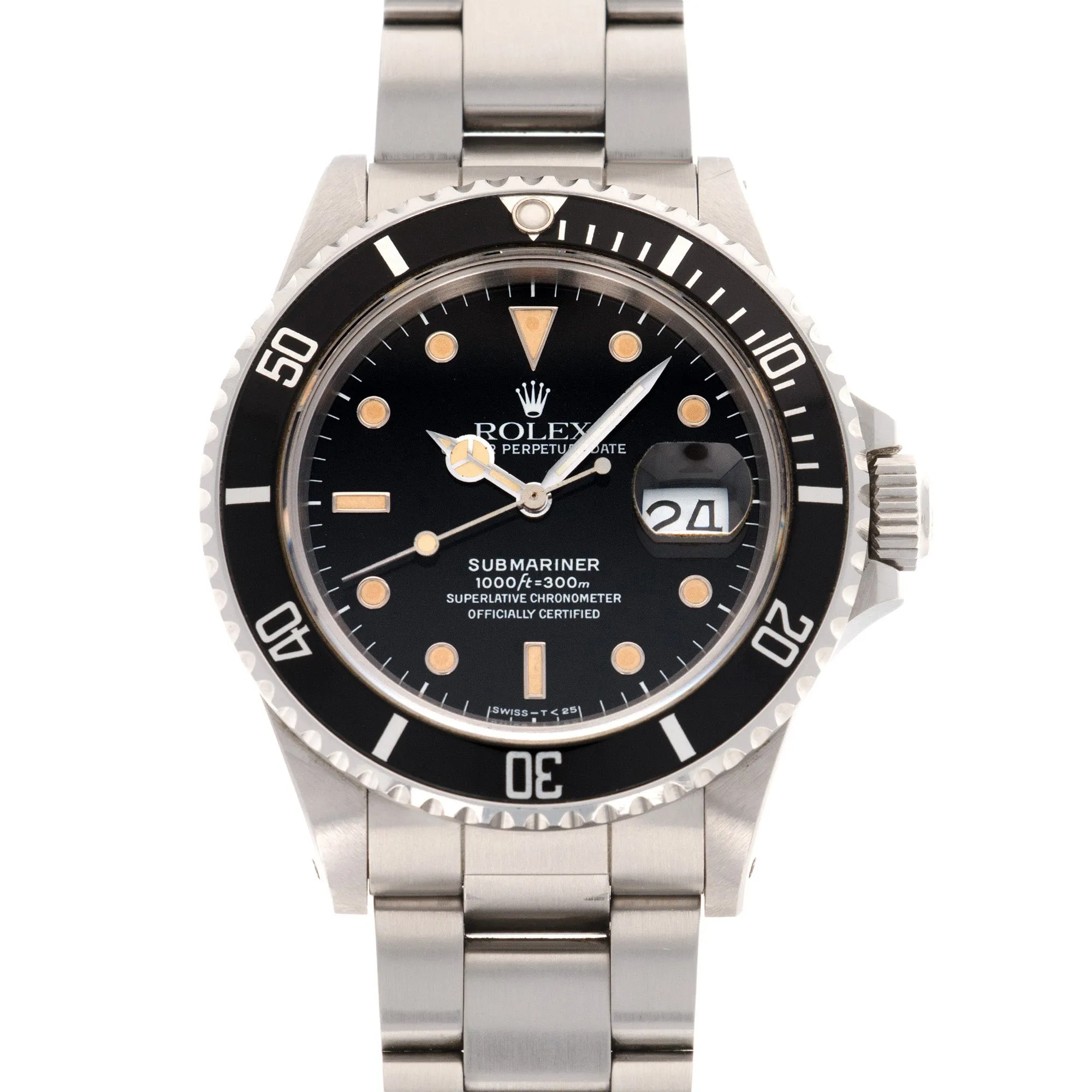 Rolex Submariner Watch Ref. 168000