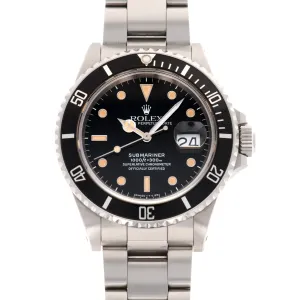 Rolex Submariner Watch Ref. 168000