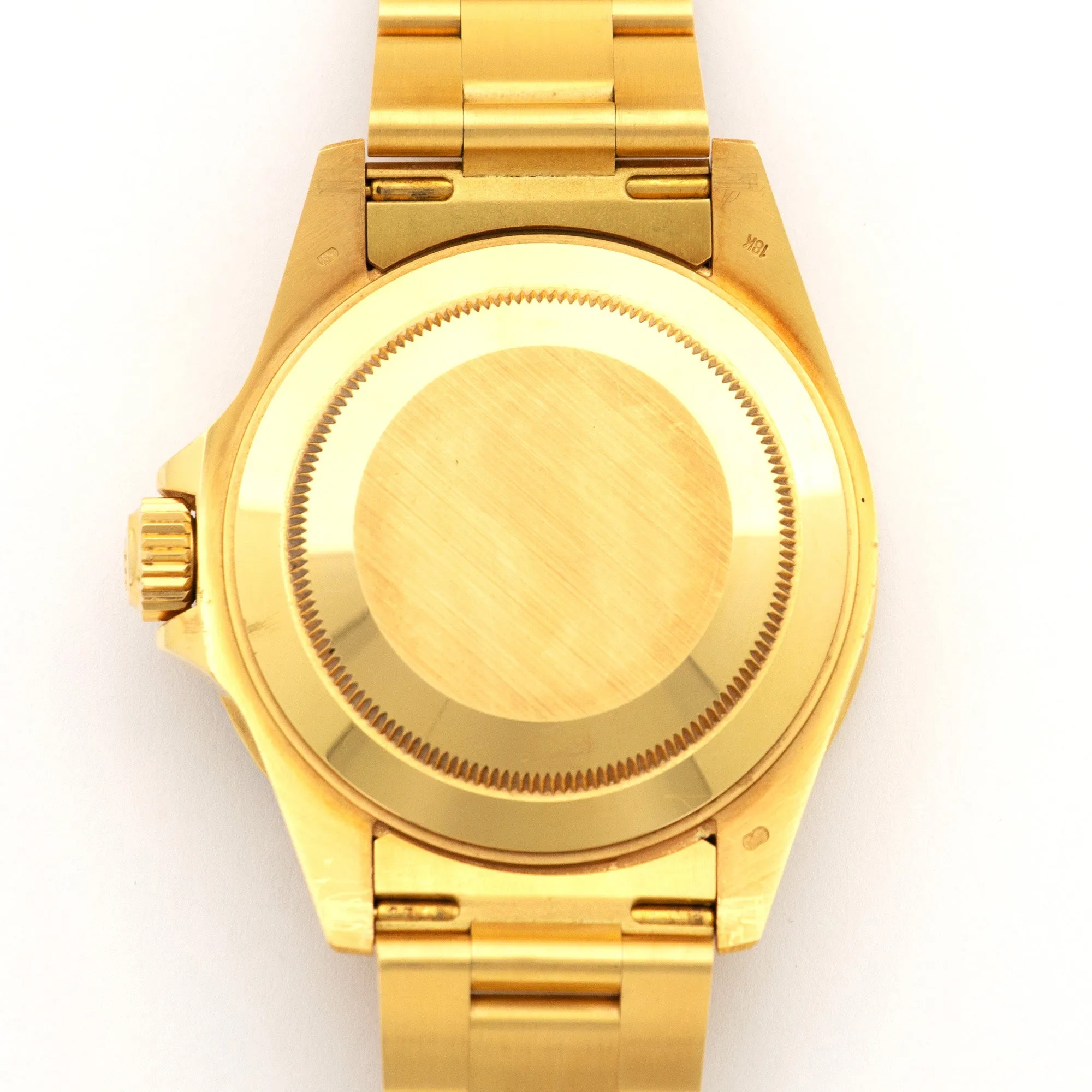 Rolex Yellow Gold Submariner Lapis Lazuli Watch Ref. 16618