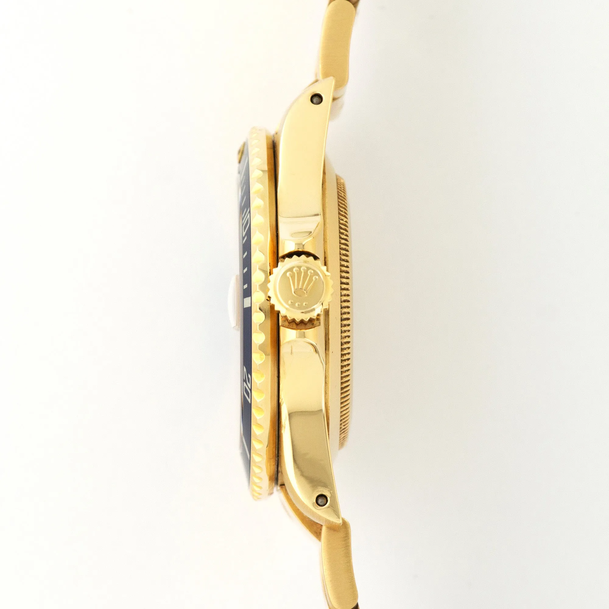 Rolex Yellow Gold Submariner Tropical Dial Watch Ref. 16808