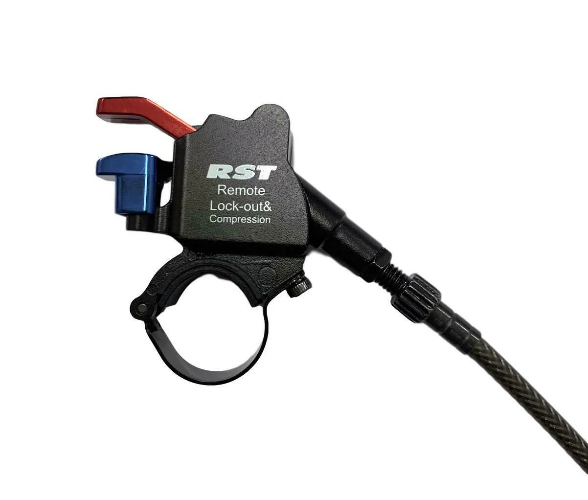 RST First 30 26" MTB Tapered Air Fork - 100mm Travel - Remote Lockout - White