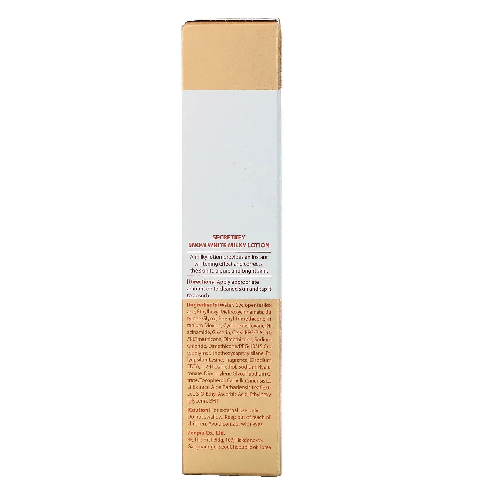 Sữa Dưỡng Thể Snow White Milky Lotion Secret Key 120g