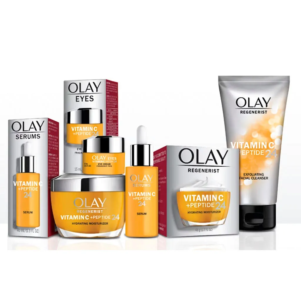 Sữa Rửa Mặt Sáng Da Olay Vitamin C Peptide 24 Facial Cleanser 150ml