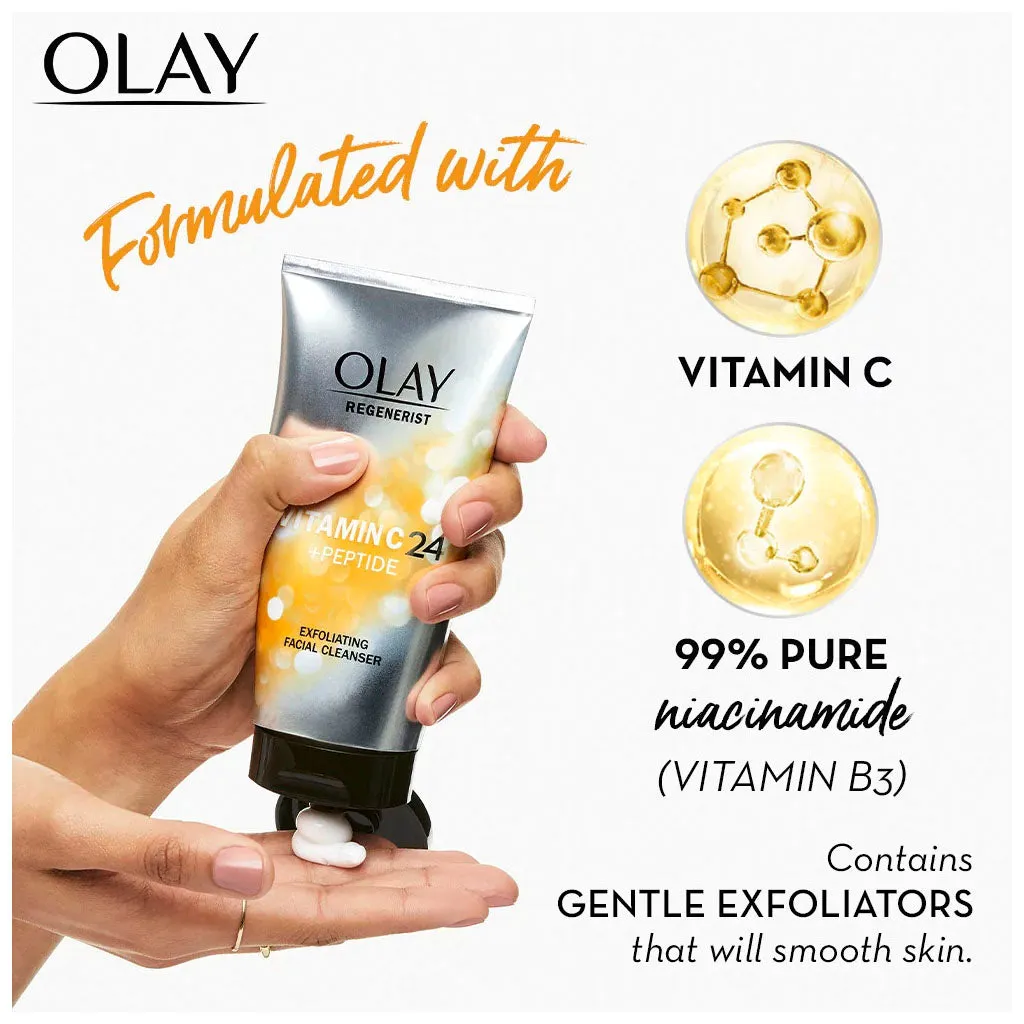 Sữa Rửa Mặt Sáng Da Olay Vitamin C Peptide 24 Facial Cleanser 150ml