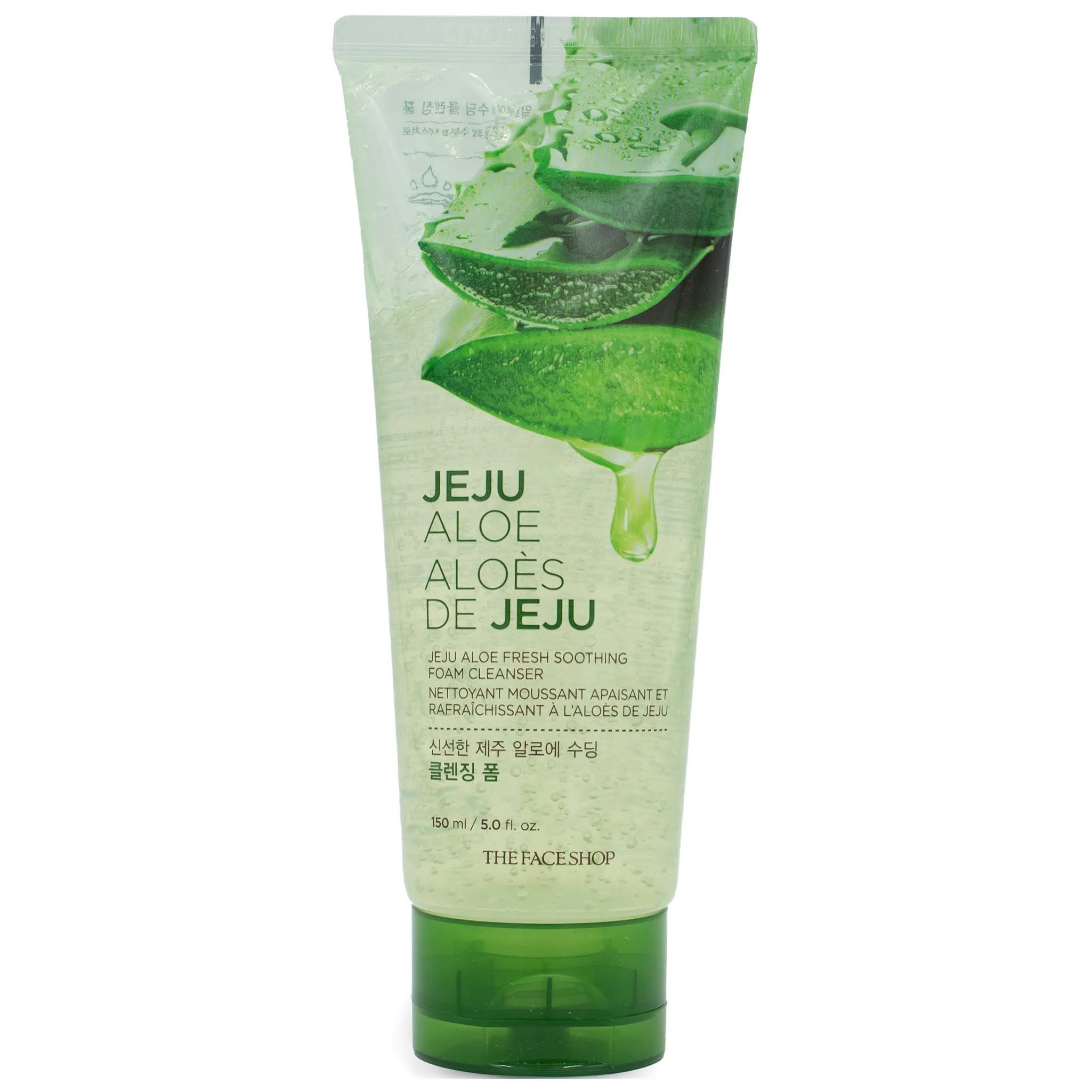Sữa Rửa Mặt The Face Shop Jeju Aloe Fresh Soothing Foam Cleanser 150ml