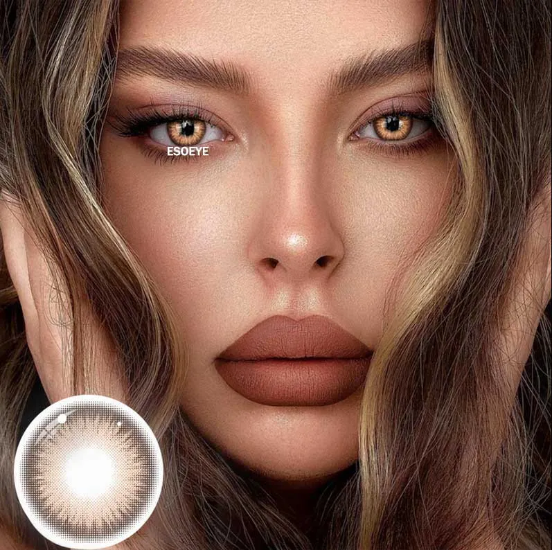 Savage Brown Colored Contact Lenses Yearly