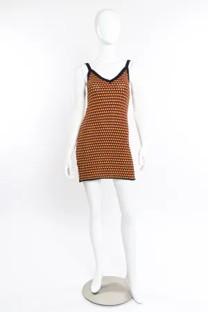 Scissor Knit Tank Dress
