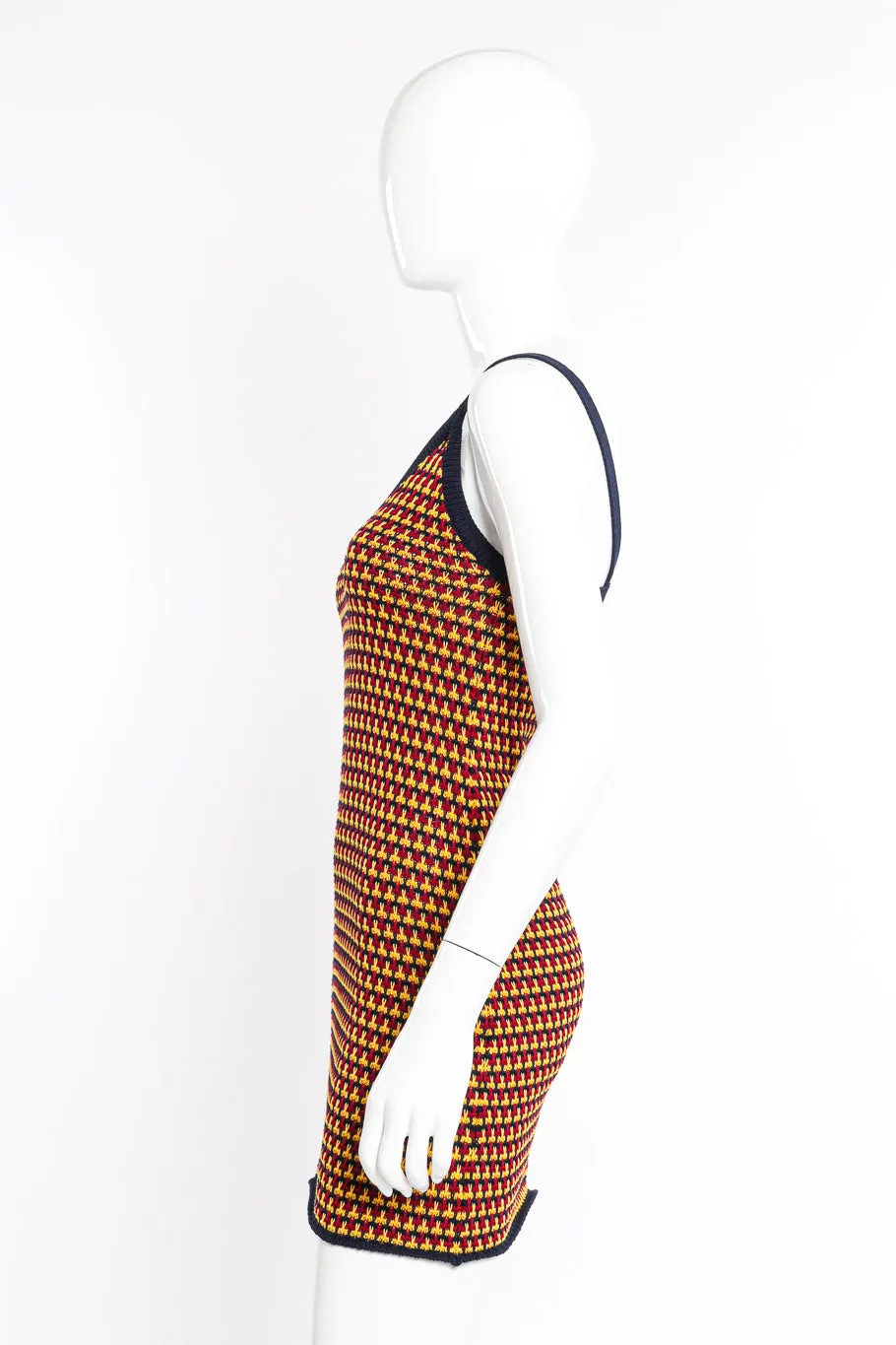 Scissor Knit Tank Dress
