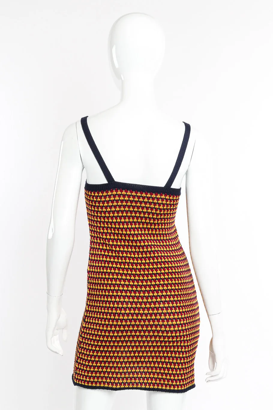 Scissor Knit Tank Dress