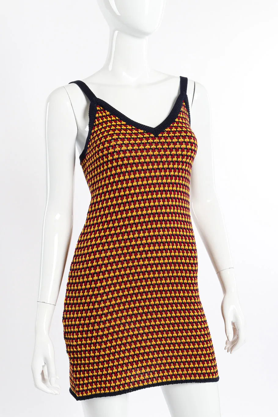 Scissor Knit Tank Dress