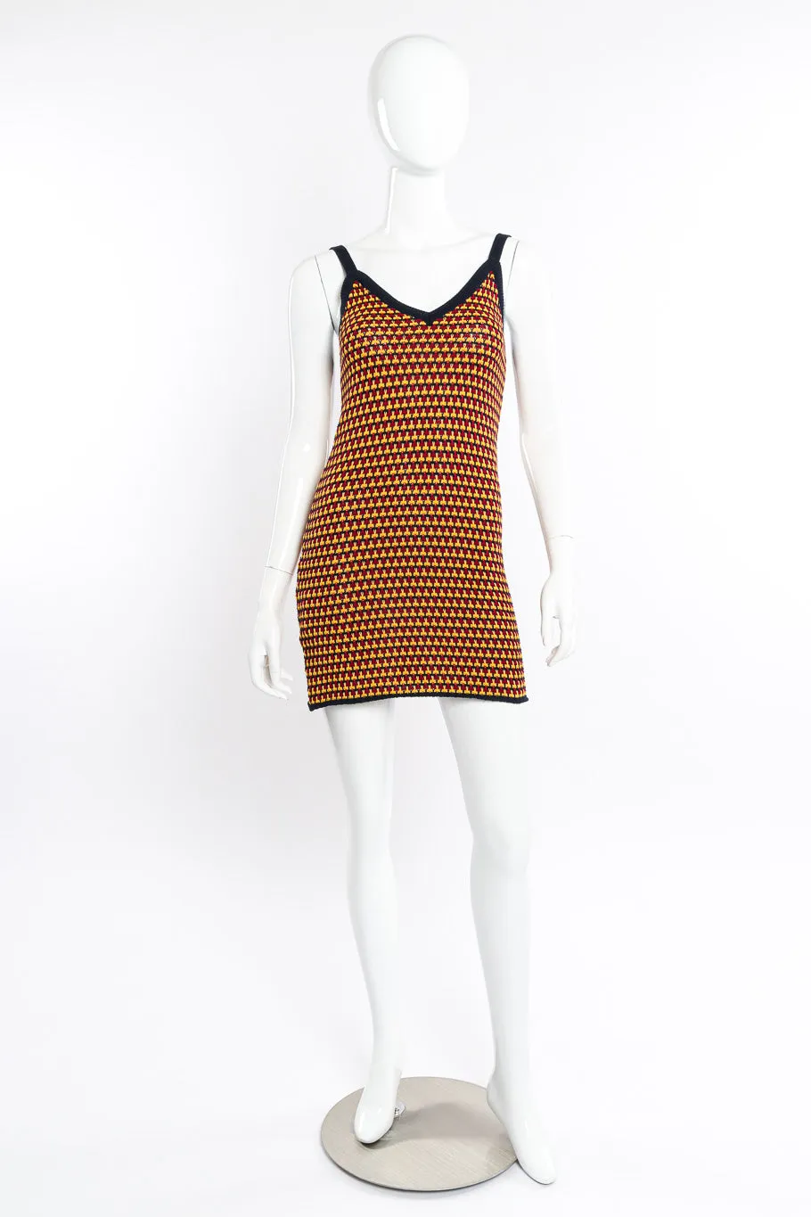 Scissor Knit Tank Dress