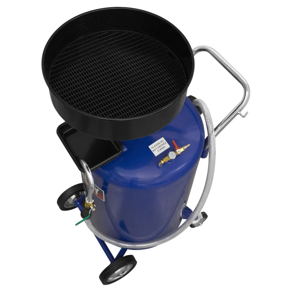 Sealey 110L Air Discharge Mobile Waste Oil Drainer - B