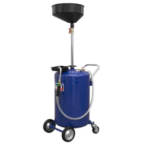Sealey 110L Air Discharge Mobile Waste Oil Drainer - B