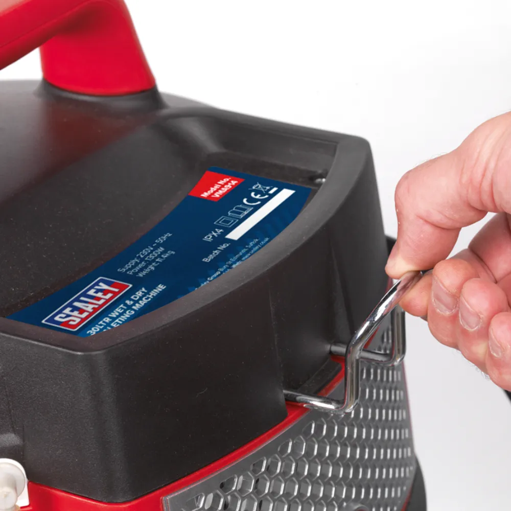Sealey 30L Wet & Dry Valeting Machine with Stainless Drum 1500W - B