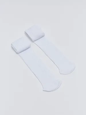 Self-patterned Girl's Pantyhose 2-pack