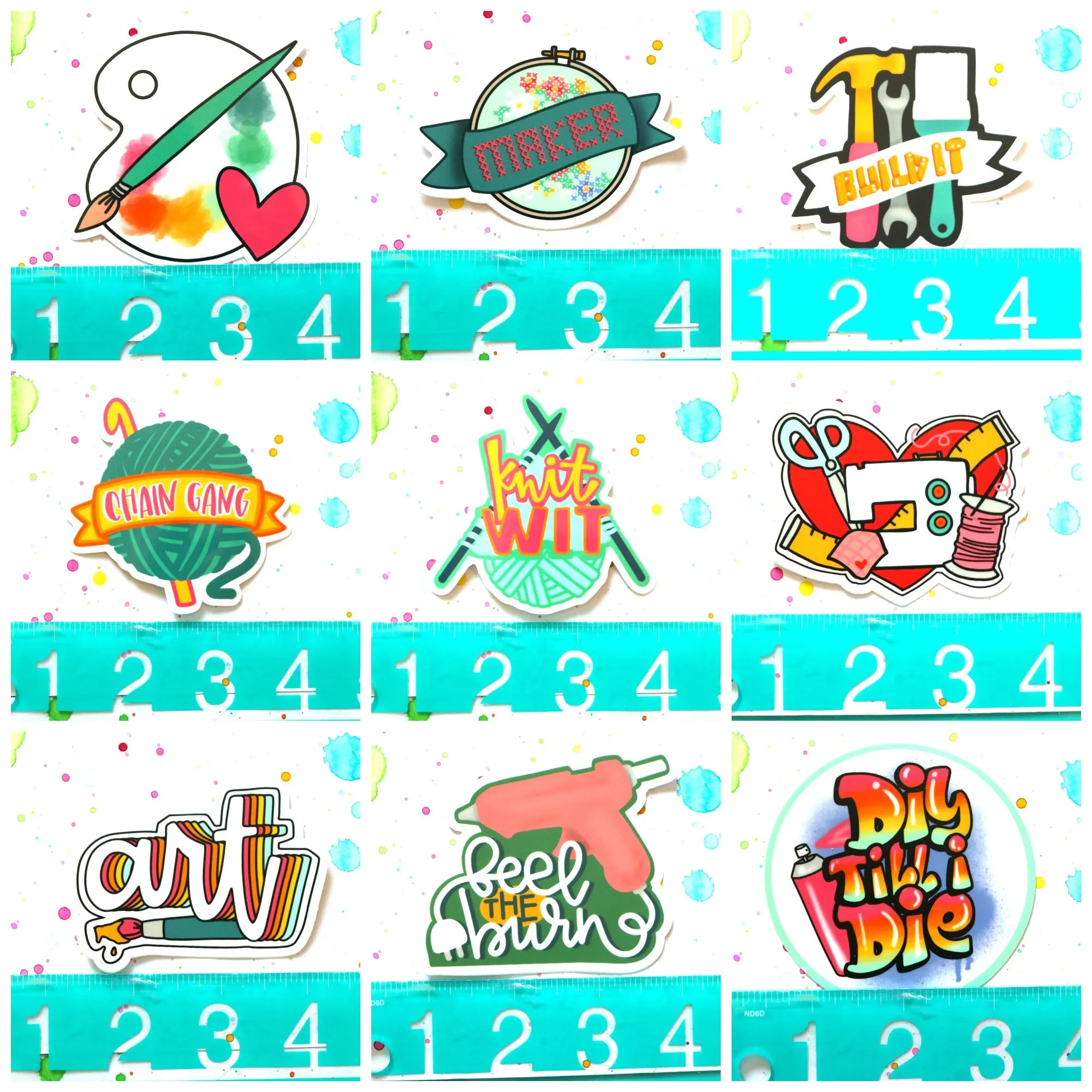Sewing Sticker