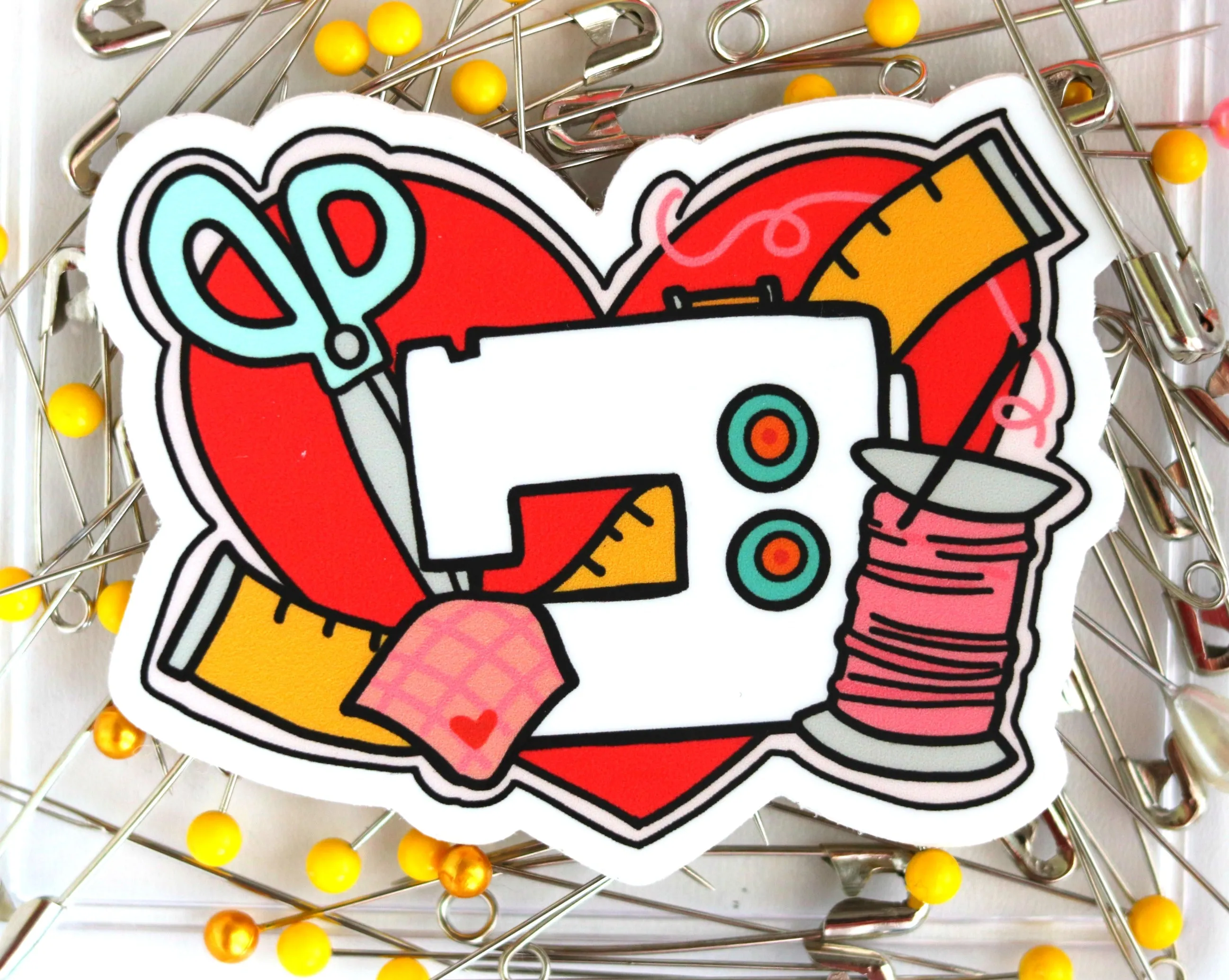 Sewing Sticker