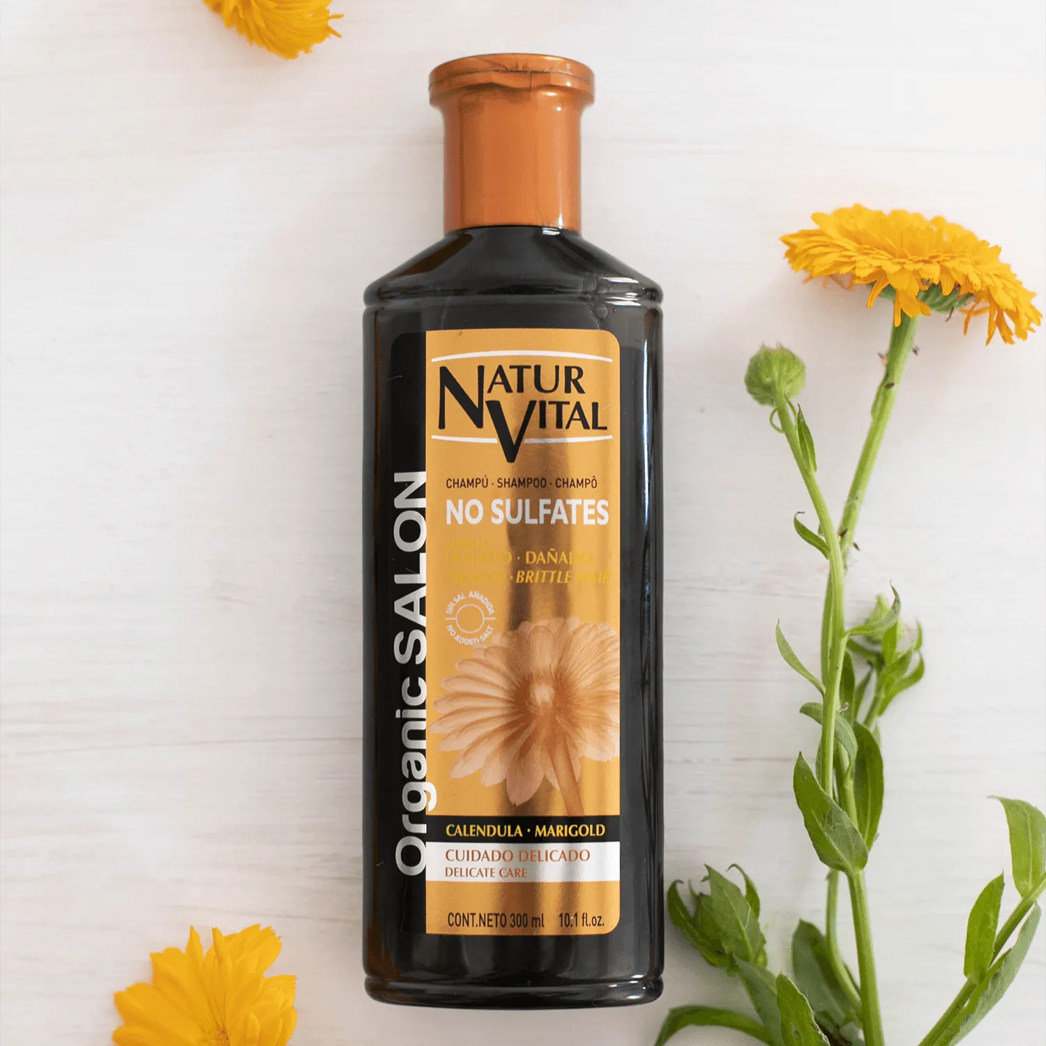 Shampoo cabellos dañados Organic Salon Naturvital
