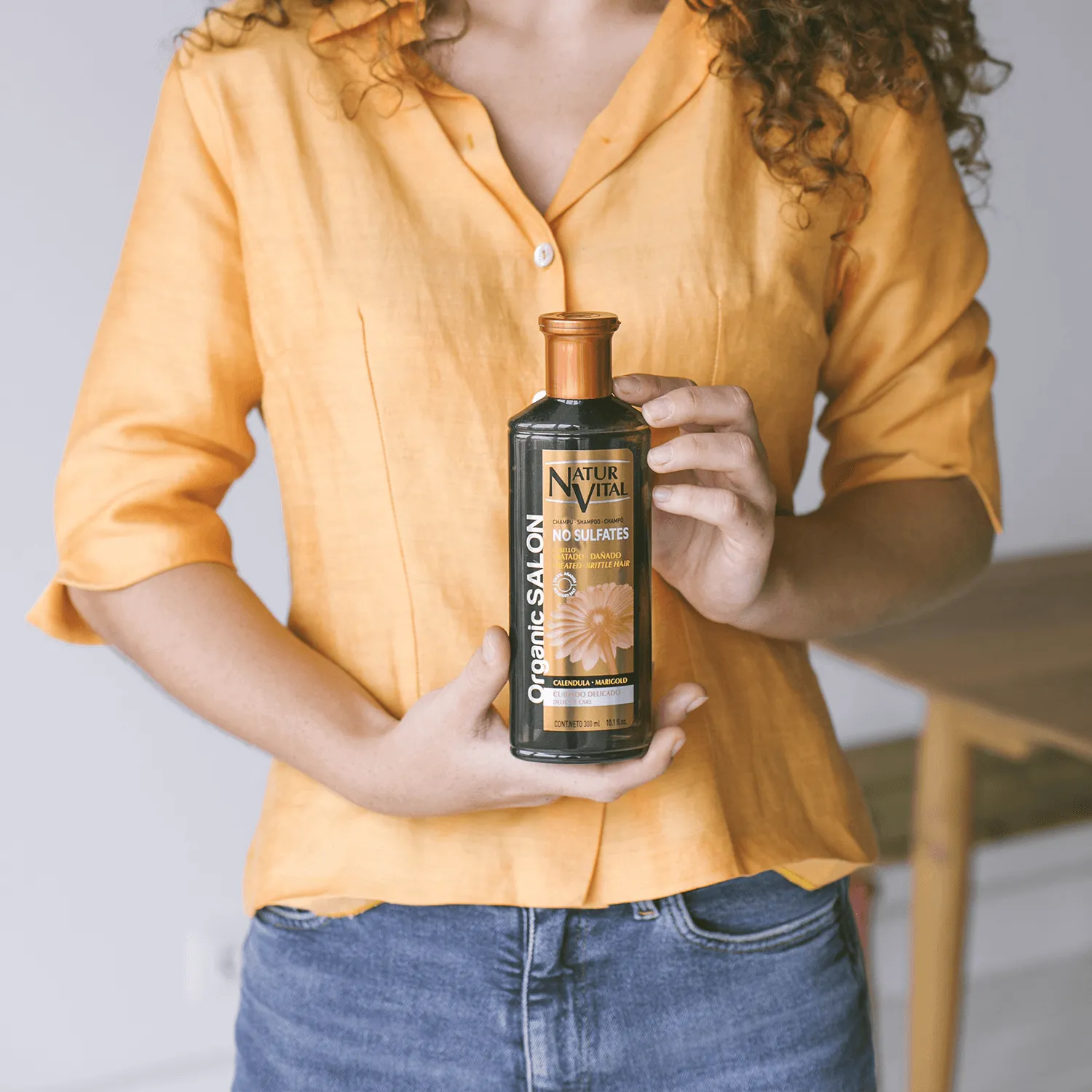 Shampoo cabellos dañados Organic Salon Naturvital
