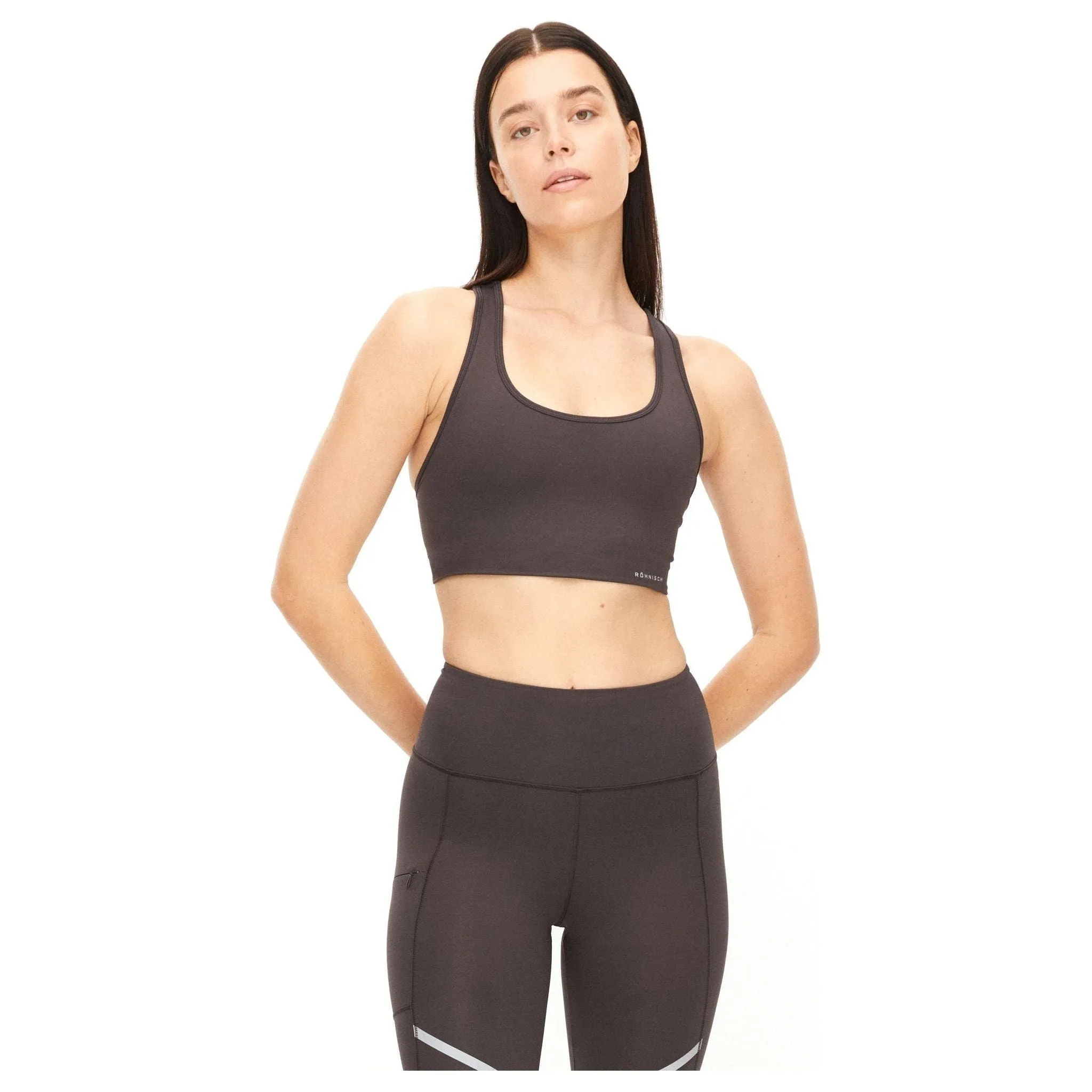 Shape Sports Bra, Seal Brown