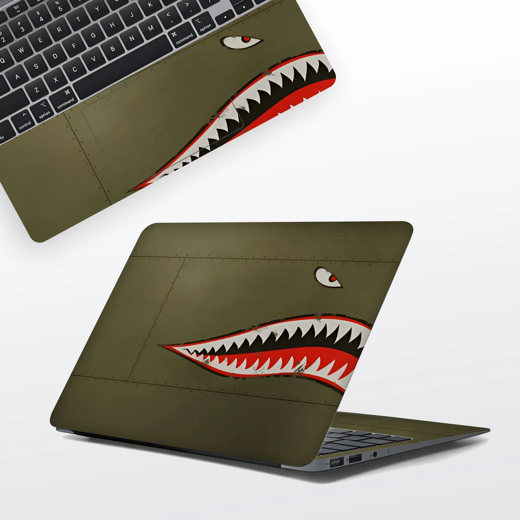 Shark Mouth Laptop Skin