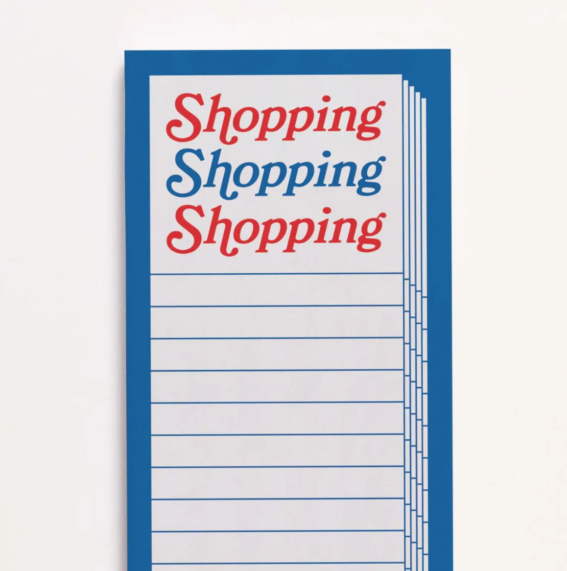 SHOPPING SHOPPING SHOPPING NOTE PAD