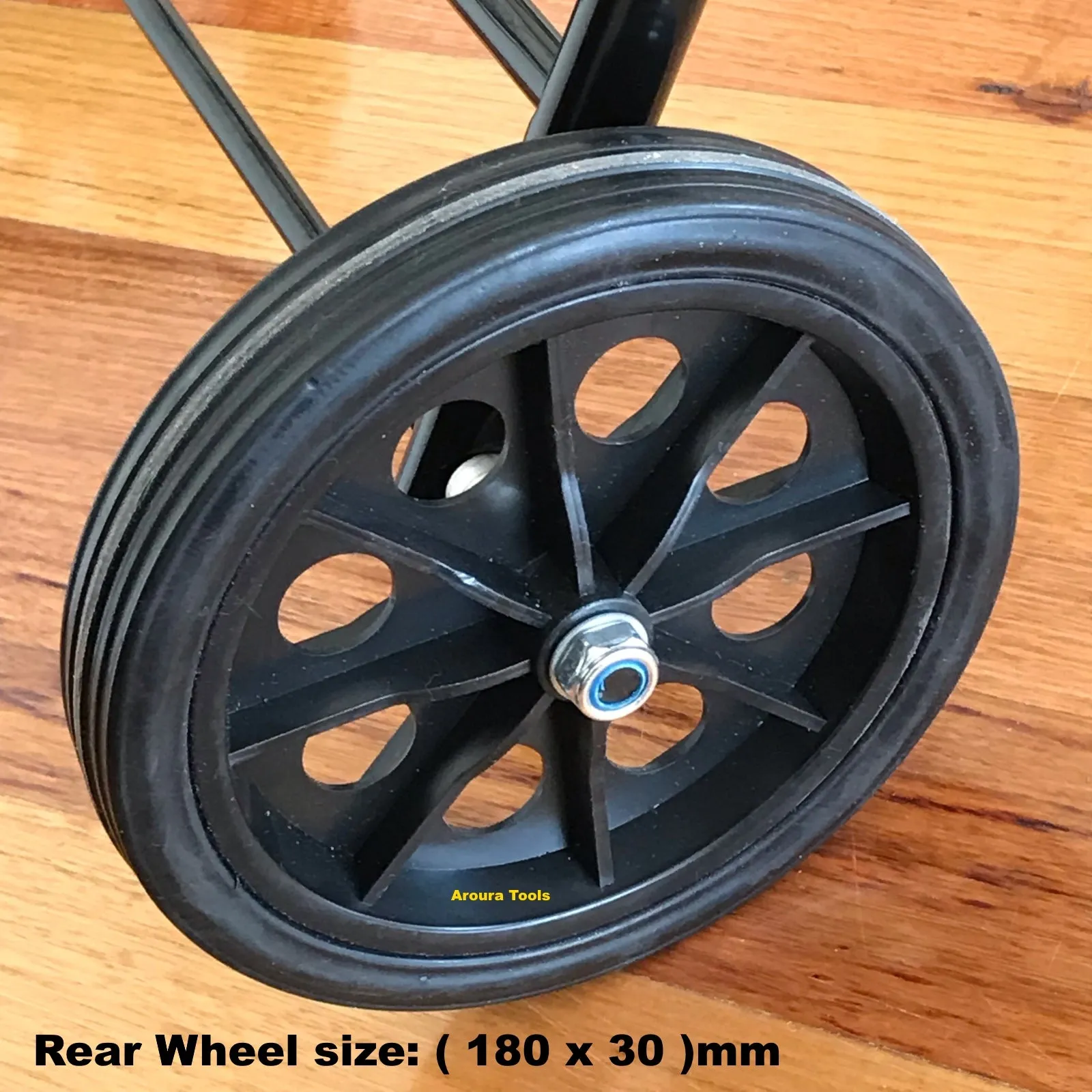 Shopping Trolley Double Basket with swivel front Steering wheels - Brand New