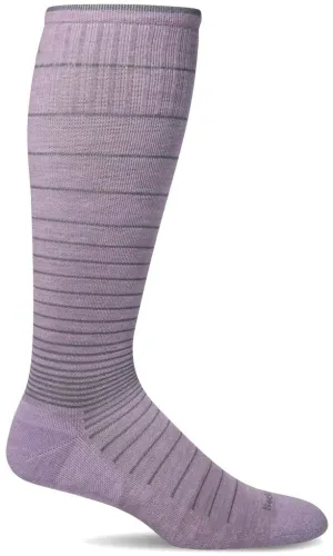 SockWell Women's Circulator | Moderate Graduated Compression Socks Lavender