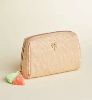 Spartina 449 Boho Cosmetic Pouch Palm Tree