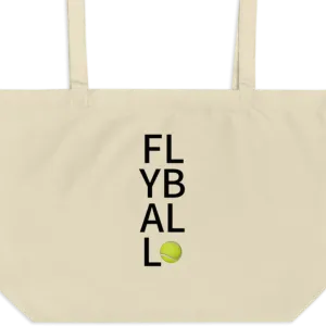 Stacked Flyball X-Large Tote/Shopping Bag - Oyster