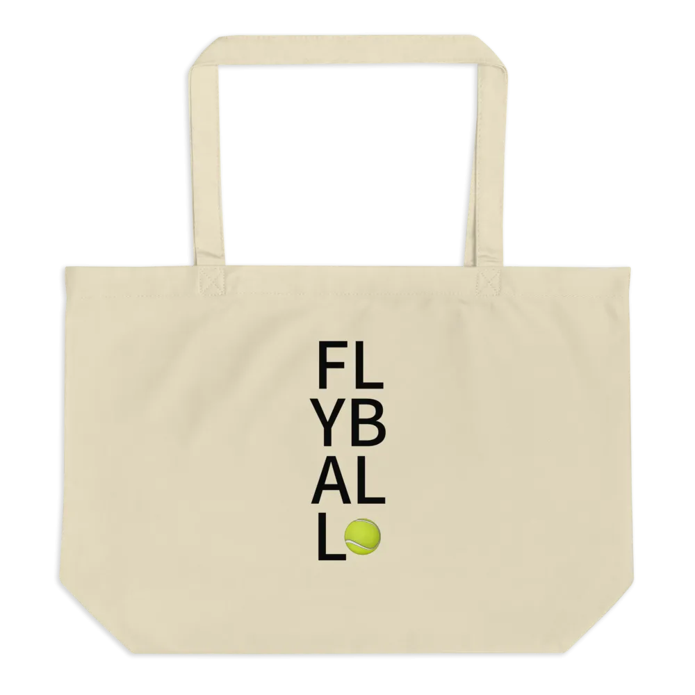 Stacked Flyball X-Large Tote/Shopping Bag - Oyster