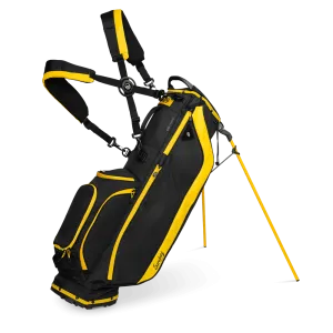 Sunday Golf Ryder 23 Golf Stand Bag Black & Yellow (Bag Height 35")