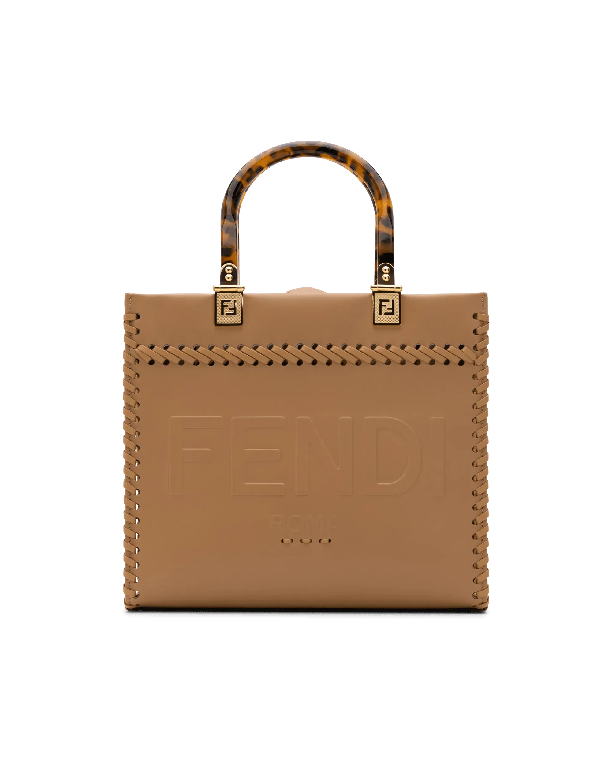 Sunshine Leather Tote Bag