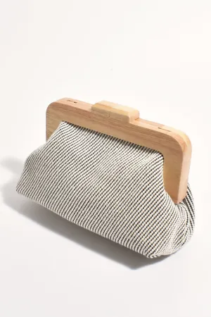 Tessa Timber Frame Clutch