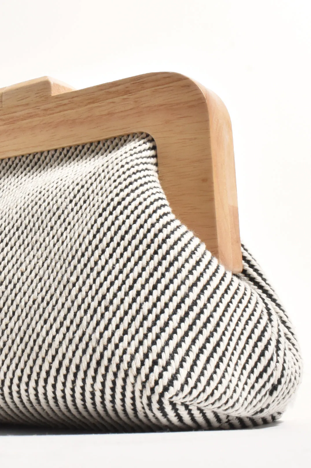 Tessa Timber Frame Clutch