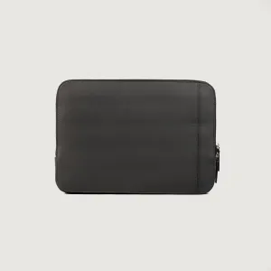 The Baxter Grey Leather Laptop Sleeve