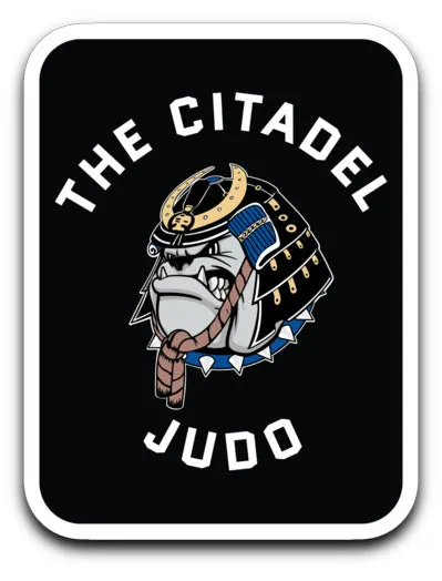 The Citadel Club Sport, Spike, Judo Decal 4"x3"