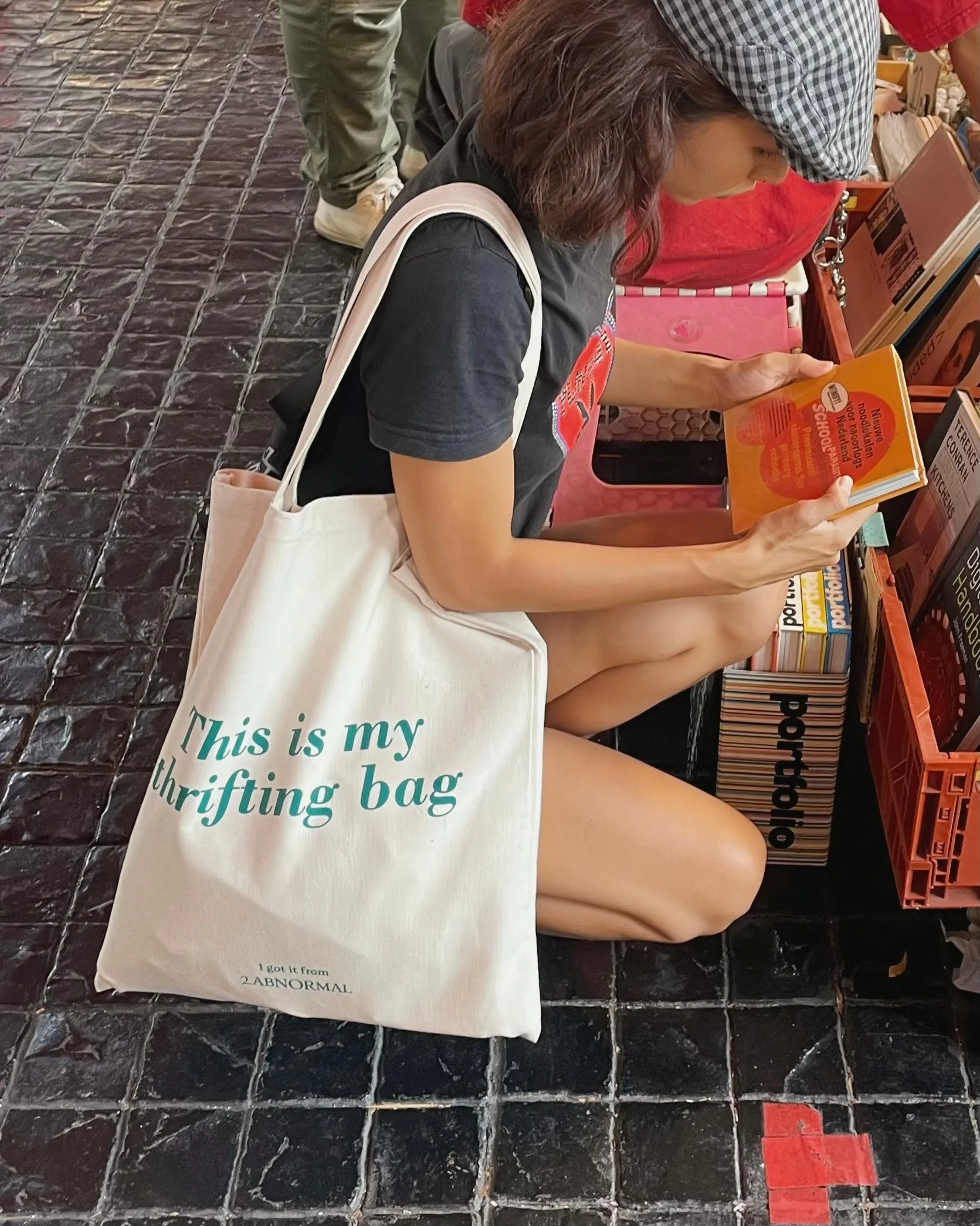 This is My Thrifting Bag