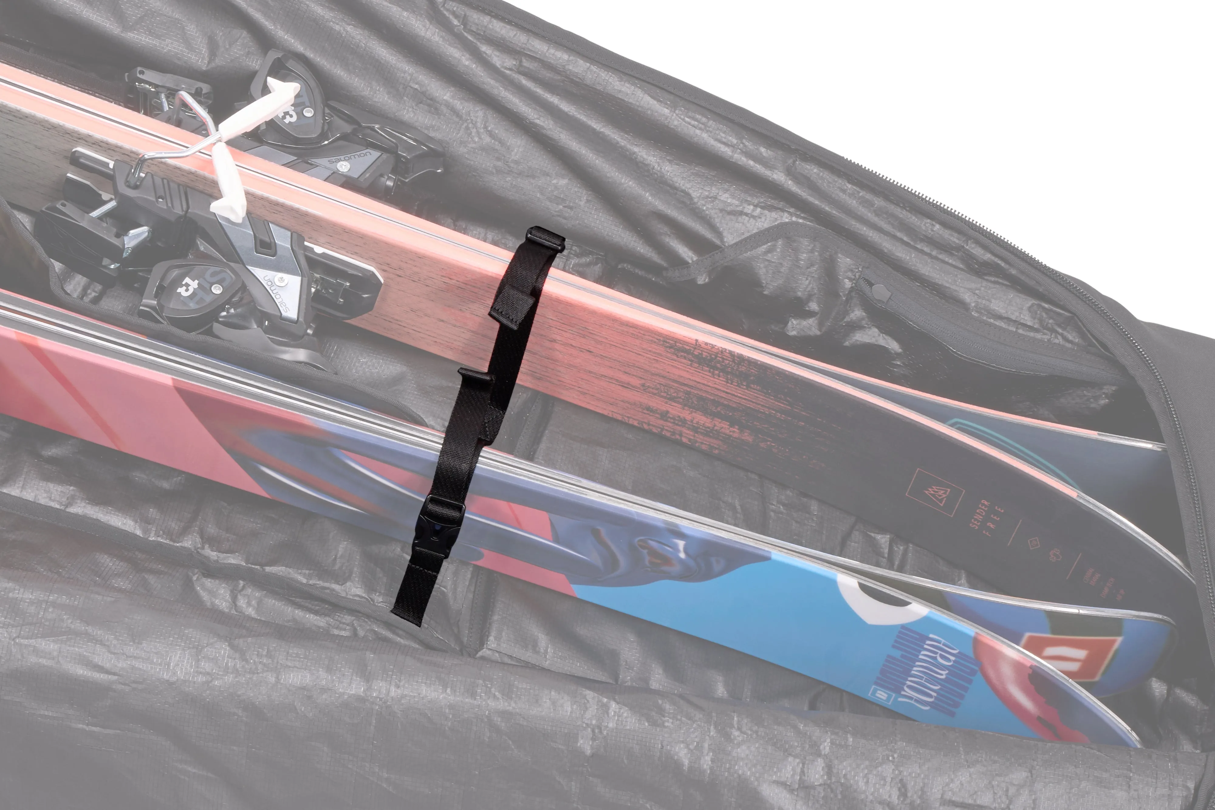 THULE Roundtrip Ski Roller 192cm Black