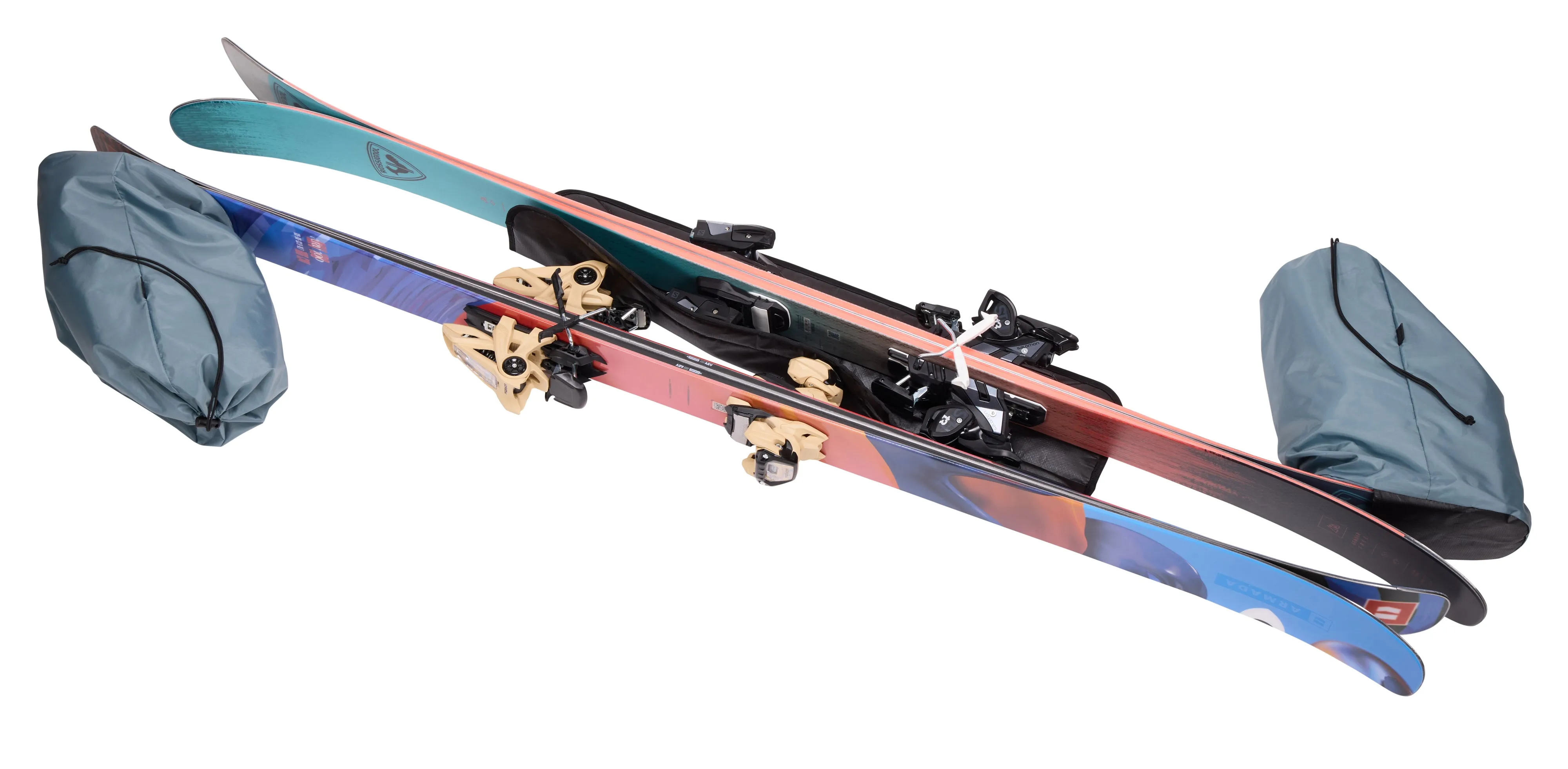 THULE Roundtrip Ski Roller 192cm Black