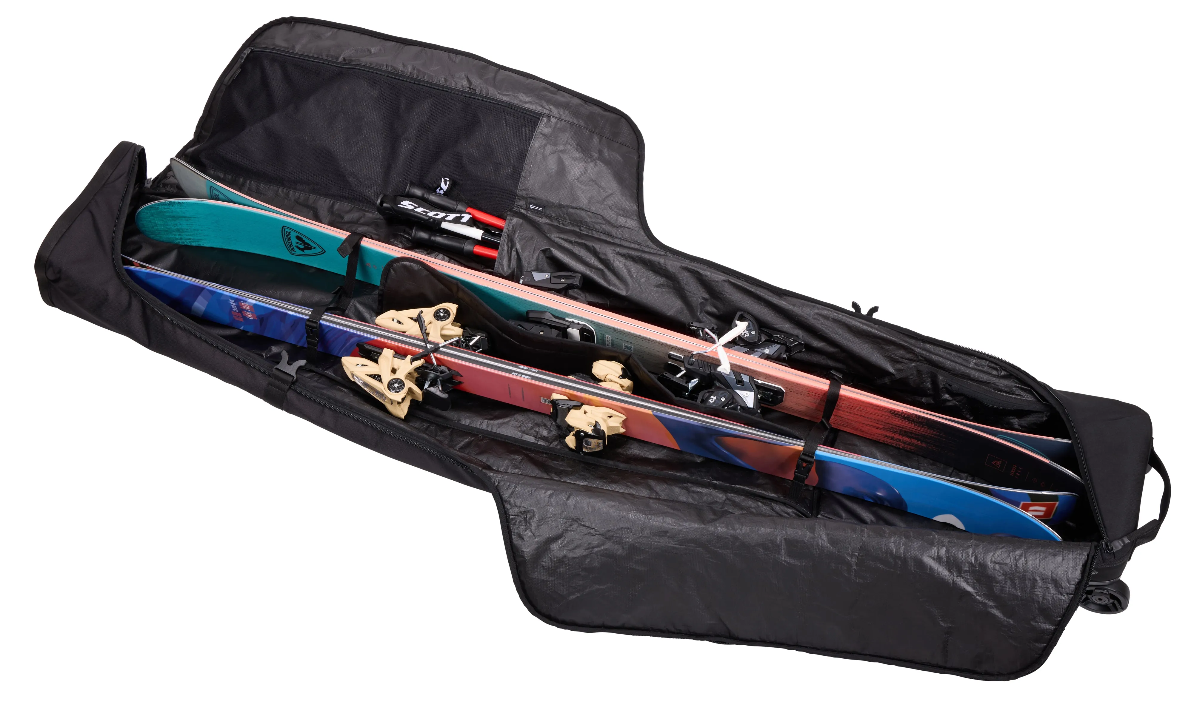 THULE Roundtrip Ski Roller 192cm Black